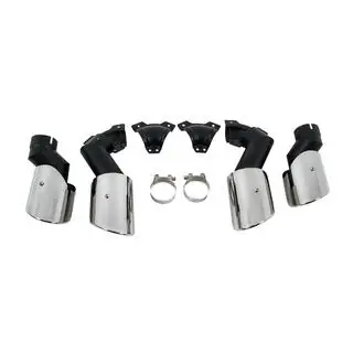 Terminali di scarico V2 Silver stile X5M F95 foto 2