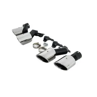 Terminali di scarico V2 Silver stile X5M F95 foto 3
