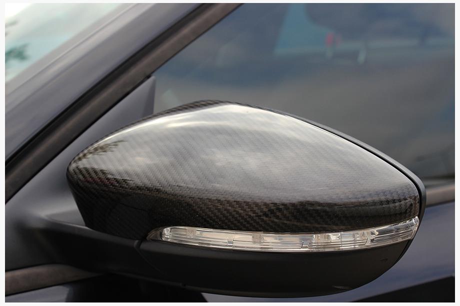 Volkswagen EOS 2011-2016 Cover Specchietti (2 pz, Carbonio Reale) Foto 6