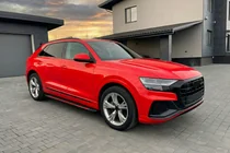 Audi Q8 2018- Pedane laterali Maya Red (2 pz., Alluminio) foto 3