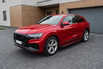 Audi Q8 2018- Pedane laterali Maya Red (2 pz., Alluminio) foto 1