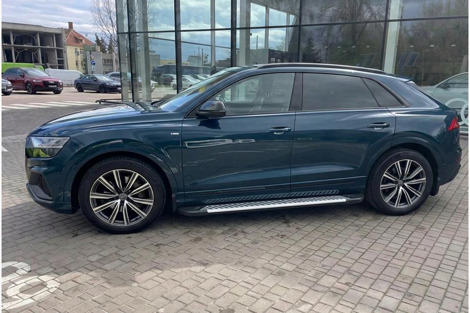 Audi Q8 2018- Pedane laterali Line (2 pz, alluminio) Image