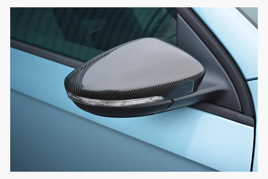 Volkswagen Jetta 2011-2018 Cover Specchietti (2 pz, Carbonio Reale) Foto 14