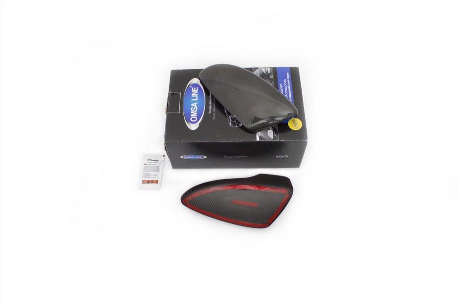 Volkswagen Jetta 2011-2018 Cover Specchietti (2 pz, Carbonio Reale) Foto 4