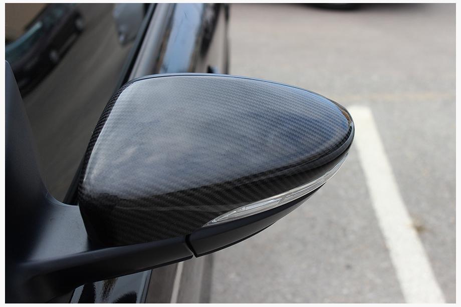 Volkswagen Jetta 2011-2018 Cover Specchietti (2 pz, Carbonio Reale) Foto 8