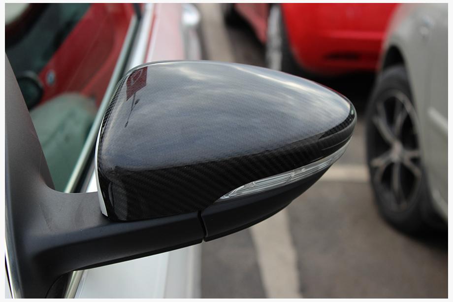 Volkswagen Jetta 2011-2018 Cover Specchietti (2 pz, Carbonio Reale) Foto 9