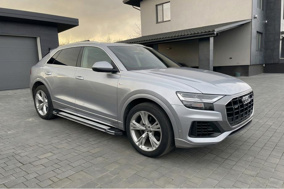 Audi Q8 2018- Rainbow Pedane laterali (2 pz., Alluminio) Image