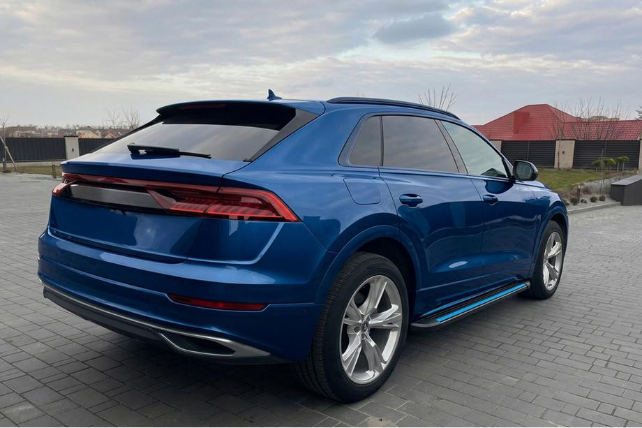 Audi Q8 2018- Pedane laterali Maya Blue (2 pz., Alluminio) Image