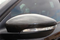 Volkswagen Scirocco 2008-2017 Cover Specchietti (2 pz, Carbonio Reale) foto 7