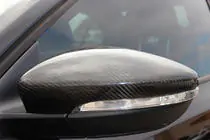 Volkswagen Scirocco 2008-2017 Cover Specchietti (2 pz, Carbonio Reale) foto 7