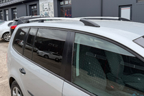 Volkswagen Touran 2010-2015 Barre portatutto cromate foto 1