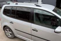 Volkswagen Touran 2010-2015 Barre portatutto cromate foto 9