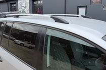 Volkswagen Touran 2010-2015 Barre portatutto cromate foto 3