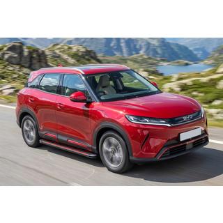 Pedane laterali Maya Red (2 pz., Alluminio) BYD Atto 2/Yuan Up 2024– foto 1
