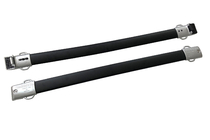 Lexus GX460 2009-2023 Barre portatutto trasversali per rail integrati OEM (2 pz) foto 7