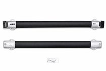 Lexus GX460 2009-2023 Barre portatutto trasversali per rail integrati OEM (2 pz) foto 4