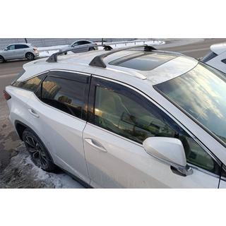 Barre portatutto trasversali per rail integrati OEM (2 pz) Lexus RX 2016-2022 foto 1