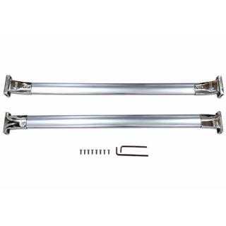 Barre portatutto trasversali per rail integrati OEM (2 pz) Lexus LX570/450d 2008-2022 foto 3