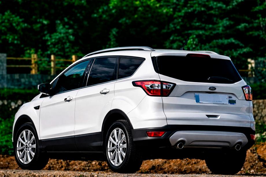 Ford Kuga/Escape 2013-2019 Barre portatutto OEM (2 pz) Nero Foto 3