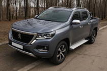 Ford Ranger 2011–2022 Barre longitudinali tetto grigie OEM (Alluminio) foto 2