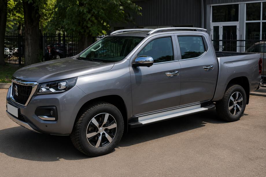 Ford Ranger 2011–2022 Barre longitudinali tetto grigie OEM (Alluminio) Image