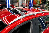 Mazda CX-3 2015- Barre longitudinali tetto integrate OEM (2 pz) foto 7