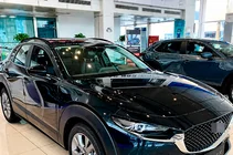 Mazda CX-30 2019- Barre longitudinali tetto integrate OEM (2 pz) foto 3