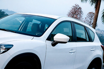Mazda CX-5 2012-2017 Barre longitudinali tetto integrate OEM (2 pz) foto 4