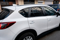 Mazda CX-5 2012-2017 Barre longitudinali tetto integrate OEM (2 pz) foto 3
