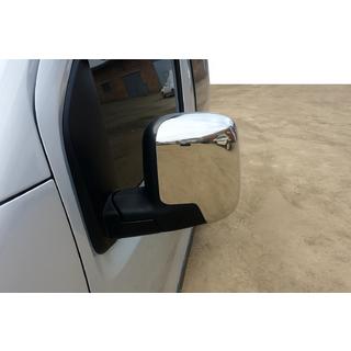Coperture Specchietti Superiori (2 pz, Acciaio Inox) Fiat Fiorino/Qubo 2008-2024 foto 1