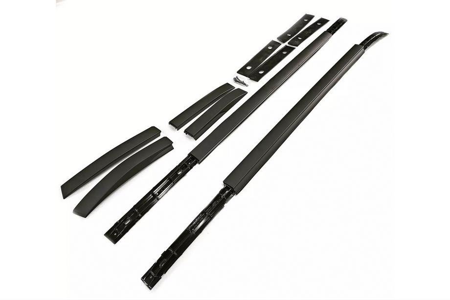 Mitsubishi Outlander 2021- Barre longitudinali tetto integrate OEM (2 pz) Nero Foto 11