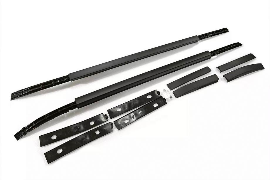 Mitsubishi Outlander 2021- Barre longitudinali tetto integrate OEM (2 pz) Nero Foto 8