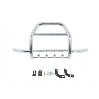 Bull bar QT007-Exclusive (senza scritta, acciaio inox) foto 2