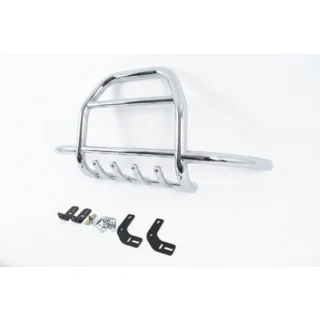 Bull bar QT007-Exclusive (senza scritta, acciaio inox) foto 3