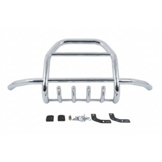 Bull bar QT007-Exclusive (senza scritta, acciaio inox) Suzuki Jimny 1998-2018 foto 1