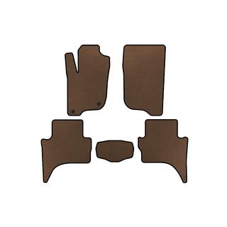 Tappetini EVA (Short base, Marrone) Mitsubishi L200 2015-2024
