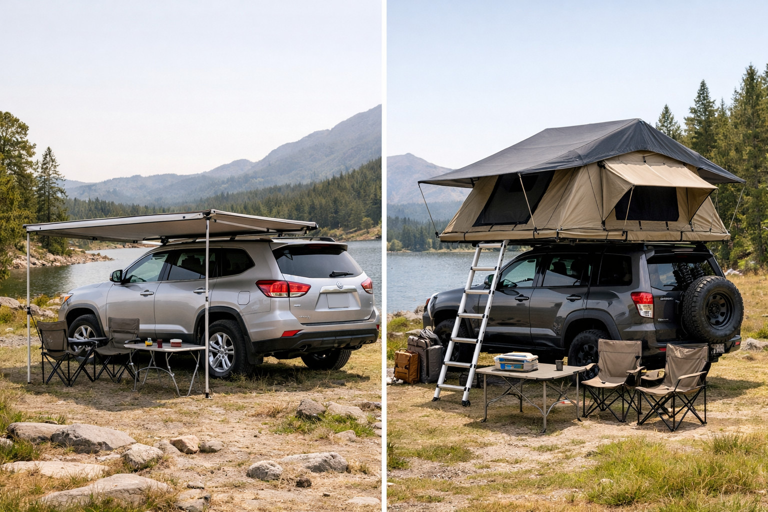 Tenda da sole o tenda per auto: cosa è più comodo in viaggio?
