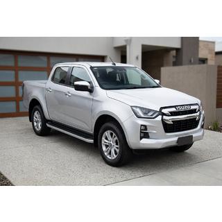 Pedane laterali Tayga Grey (2 pz, alluminio) Isuzu D-Max 2019- foto 1
