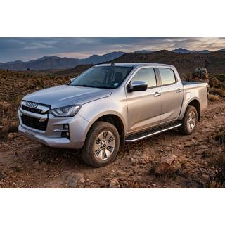 Pedane Laterali Maydos V1 (2 pz, Alluminio e Acciaio Inox) Isuzu D-Max 2019- foto 1