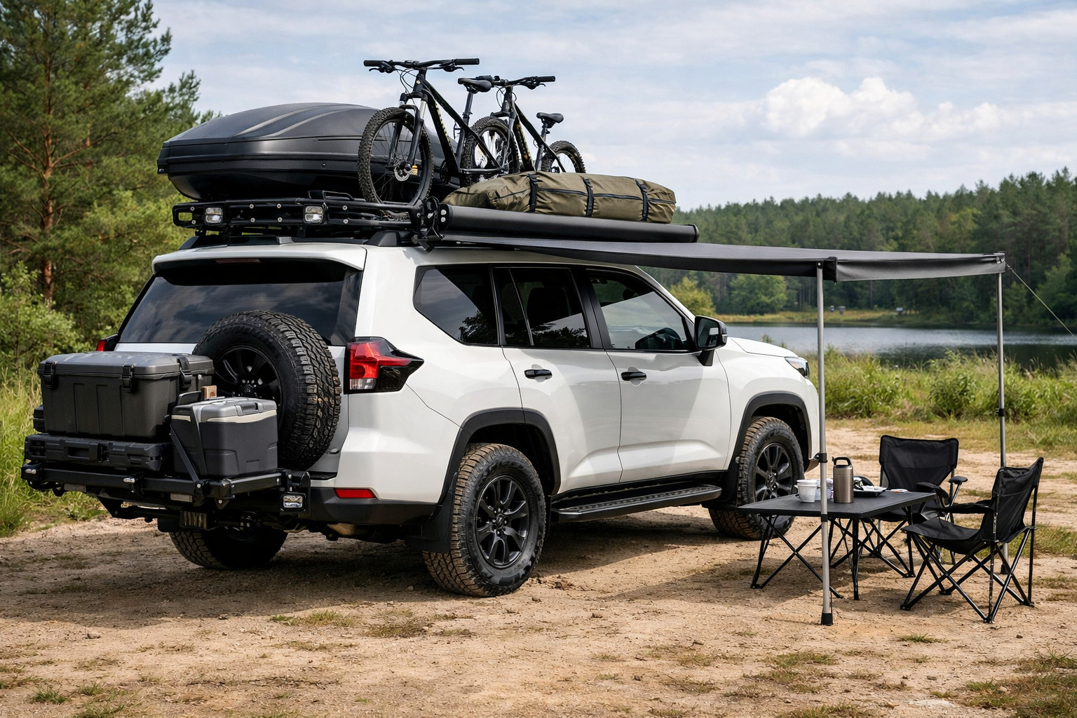 Cosa montare su Toyota Land Cruiser Prado 250 per tetto, carico e uscite in famiglia