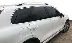 Volkswagen Touareg 2010-2018 Barre portatutto Skyport (grigio opaco) foto 2