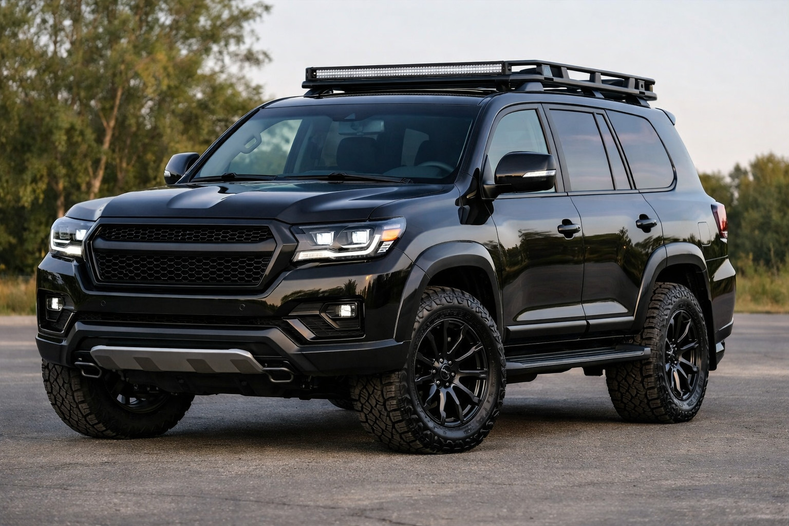Piano di upgrade Toyota Land Cruiser 200 per un look più moderno