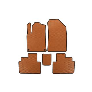 Tappetini EVA (SW, Arancione) Peugeot 407 2004-2011
