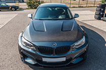 BMW 2 Series F22/F23 2014-2021 Cofano V3 (Carbonio) foto 1