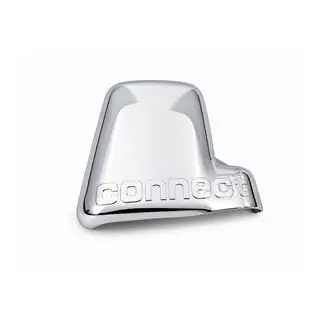 Calotte specchietti variante n. 1 con logo a destra (1 pz, plastica) foto 1