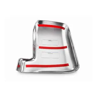 Calotte specchietti variante n. 1 con logo a destra (1 pz, plastica) foto 2