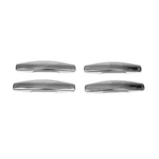 Coperture Maniglie Porta Cromate (4 pz, Acciaio Inox) foto 2