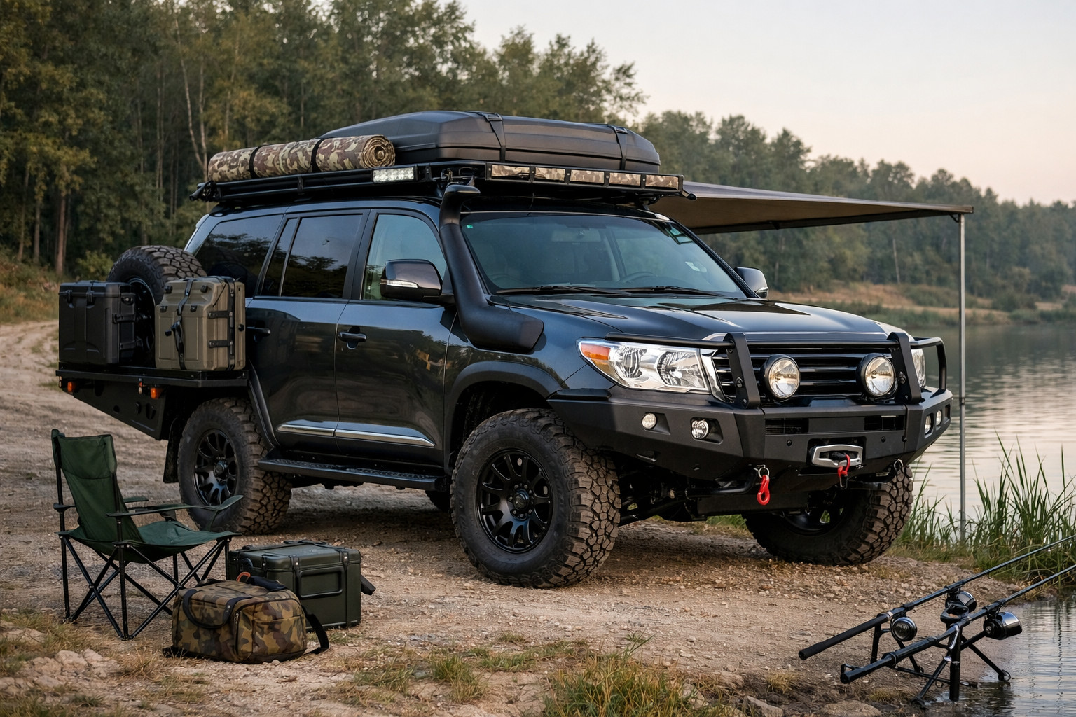 Toyota Land Cruiser 200: pacchetto upgrade per pesca e strade dissestate