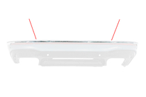 Volkswagen Tiguan 2016-2023 Inserto cromato per paraurti posteriore (centrale, per R 2021-2023) foto 1