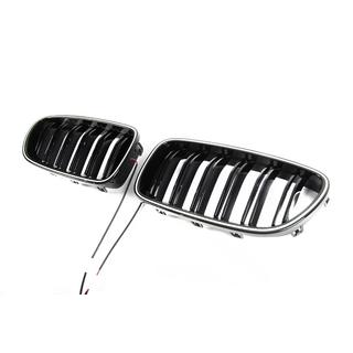 Griglie a doppio rene M-Look LED (Nero Lucido) BMW 5 Series F10/F11 2010–2016 foto 3